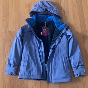 Burton Kids Jacket - Purple and Blue